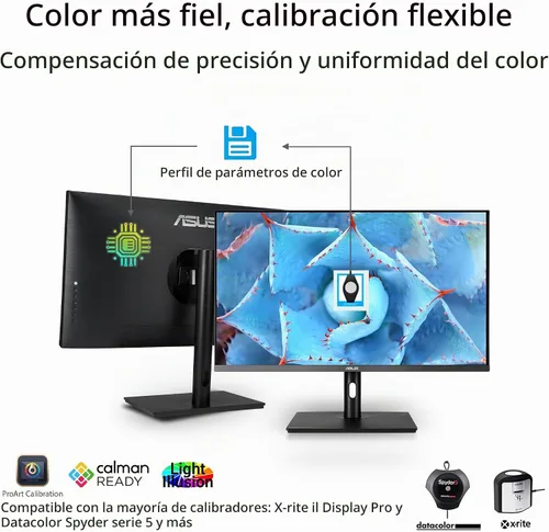 Vista 5 de ASUS ProArt PA32UCR-K Monitor profesional 4K HDR USB-C de 32 pulgadas