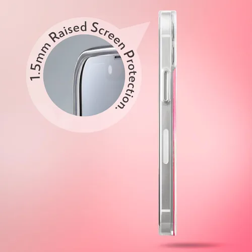 Vista 5 de SteepLab Flowing Neon Sand - Funda líquida para iPhone 14 Pro Max (2022, 6.7 pulgadas), protección de cuerpo completo con bisel elevado