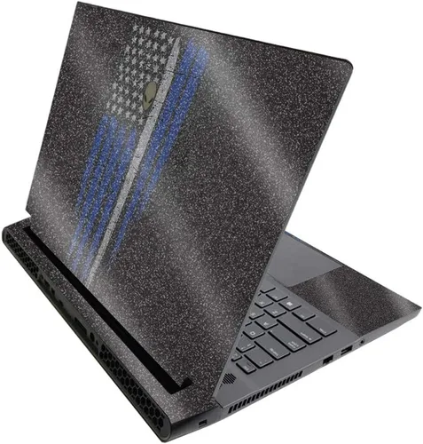 Vista 749 de MightySkins - Skin brillante con purpurina para Alienware M17 R3 (2020) y M17 R4 (2021) - Diversión de los años 90 Acabado duradero con purpurina