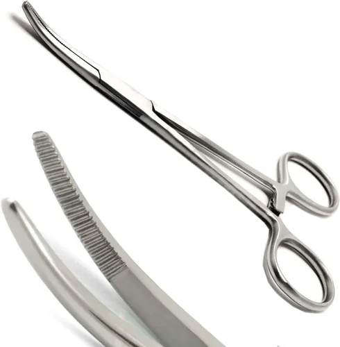Vista 27 de MEDSPO Pinzas Profesionales Portaagujas Quirúrgico Dental Médico Ortopédico con Bloqueo Sutura Veterinaria Restaurativa Instrumentos