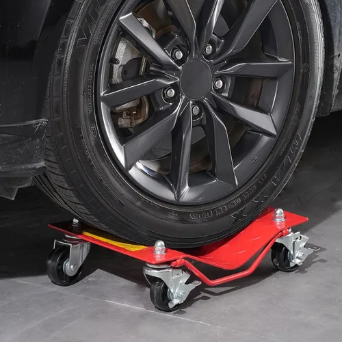 Vista 8 de VEVOR Plataforma con Ruedas, Capacidad de 8000 libras Movedor de Autos de Acero Resistente, Juego de Plataformas con Ruedas para Neumáticos de Auto