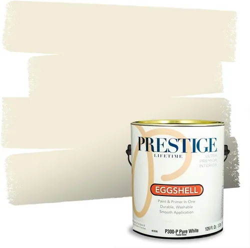 Vista 196 de Pintura 2 en 1, para primera mano y para exterior, de Prestige Paints, E100-P-871BM