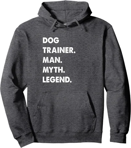 Vista 5 de Dog Trainer Man Myth Legend Pullover Hoodie