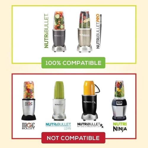 Vista 6 de Cuchilla extractora de licuadora de repuesto, compatible con Nutribullet serie 600W y 900W