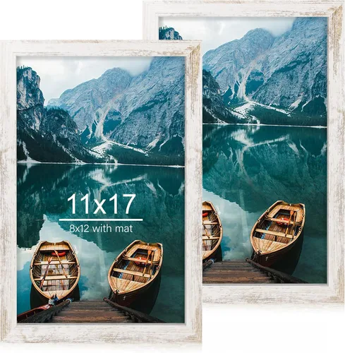 Vista 16 de Hongkee - Juego de 2 marcos de fotos, HK042515-MD5.5X8.5-BK(2PK)