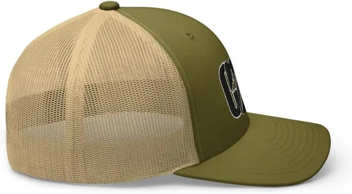 Vista 5 de Retro Divertido Sexy Gato Chica Oruga Mujer Camuflaje Con Puños Gorra Trucker