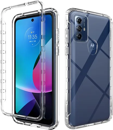 Vista 185 de Pzwoxukhov Funda para Xiaomi Poco M3 M2010J19CG M2010J19CI Caso, alta transparencia, color degradado, funda de absorción de impactos anticaída