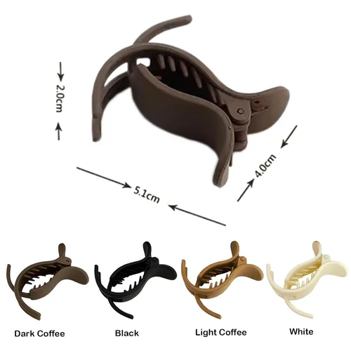 Vista 9 de 4 pinzas para el cabello para mujer, para colas de caballo altas y moños, accesorios de moda para el cabello para herramientas de trenzado