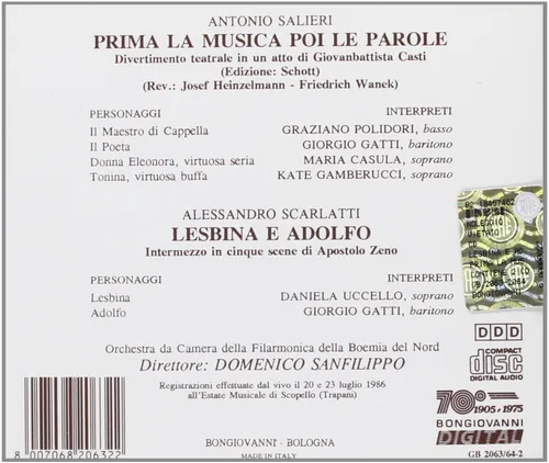 Vista 2 de Prima la Musica Poi Le Parole