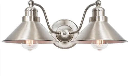 Vista 17 de Kira Home Welton - Aplique de pared industrial moderno de granja de 11 pulgadas para baño