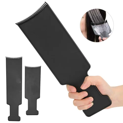 Vista 7 de Tablero Coo, Paleta de tabla balayage para hacer reflejos, tablero de aluminio para resaltar herramientas de estilo, electrodomésticos profesional