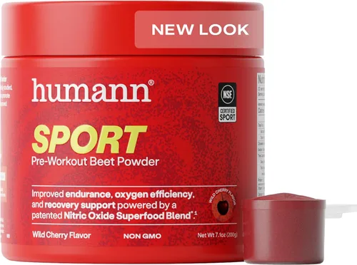 Vista 7 de HumanN SuperBeets Sport Endurance - Polvo para antes del entrenamiento, suplemento de óxido nítrico, sin estimulantes ni cafeína, fabricado con raíz