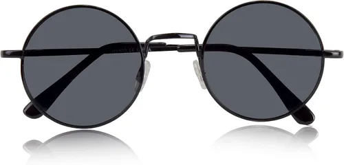 Vista 8 de Lentes de sol Sunny Pro retro, redondos, pequeños, con color, lente hippie estilo John Lennon