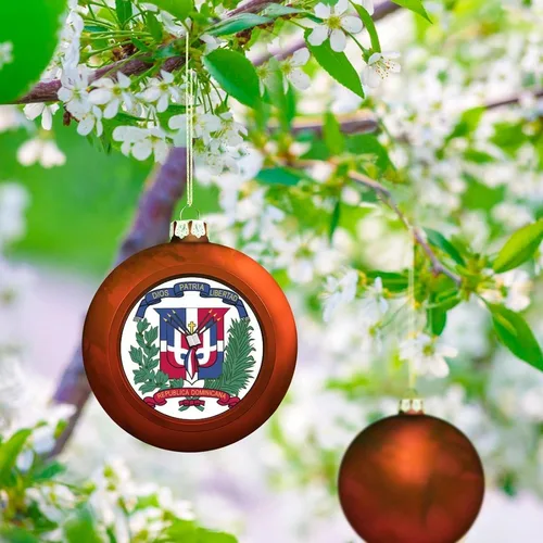 Vista 141 de Boobs Funny Shatterproof Matte Christmas Balls for Tree Wreath Home Decor 1PCS