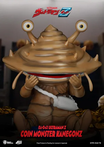 Vista 4 de Beast Kingdom Ultraman Z: Moneda Monstruo Kanegon EA-042 Estatua