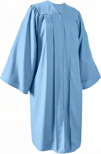 Vista 18 de Bata de coro para iglesia, adulto, mate, bautizo, pastor o vestido Bata de coro mate unisex para adultos diseñada para graduaciones de servicios