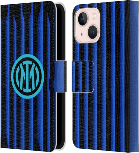 Vista 8 de Head Case Designs Officially Licensed Inter Milan Away 2025/26 Crest Kit Leather Wallet Case Compatible with Apple iPhone 11