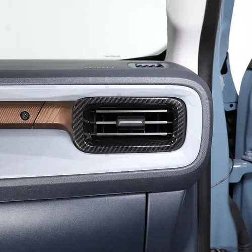 Vista 6 de TOYCIDFG Cubierta de marco de ventilación para consola central de automóvil compatible con Ford Maverick 2022-2024, accesorios de decoración