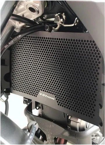 Vista 2 de Motocicleta parrilla del radiador, Radiador Guardia de la Rejilla de Protección de la Cubierta de la Motocicleta Para SUZUKI V-STROM VSTROM DL650 DL