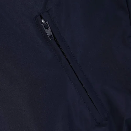 Vista 5 de Chaqueta de ducha oficial del FC Barcelona para niños Azul marino