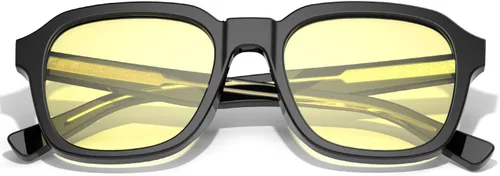 Vista 9 de VISOONE Blue Light Blocking Glassees Woman Men Anti Eyestrain Negro
