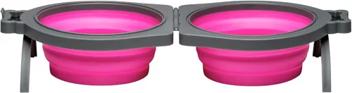 Vista 17 de Loving Pets Bella Roma - Cuencos plegables para perros, cuencos de silicona para perros, cuenco plegable, artículos esenciales para cachorros