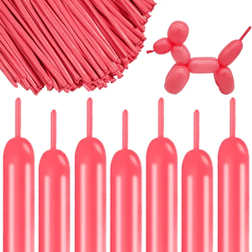 Vista 17 de ASIYUHY 260 globos largos, paquete de 100 globos de animales retorcidos Negro