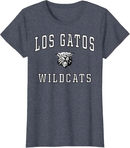 Vista 60 de Camiseta de Los Gatos de la escuela secundaria de Wildcats C1
