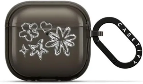 Vista 30 de CASETiFY Impact Airpods Pro (3ª) - Funda con anillo, color negro
