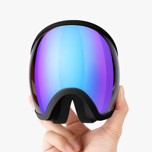 Vista 3 de Gafas de esquí, gafas de snowboard para hombres, mujeres, adultos, jóvenes y mayores de 15 años, gafas de esquí de nieve