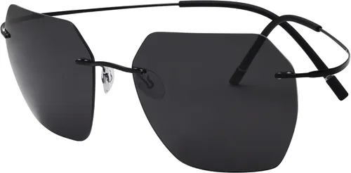 Vista 18 de Eyekepper Gafas de sol polarizadas con montura de titanio sin montura