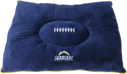 Vista 20 de NFL PET Bed - Cama de almohada de felpa suave y acogedora de Arizona Cardinals. Cama de fútbol para perros. Cama de colchón deportivo cálido