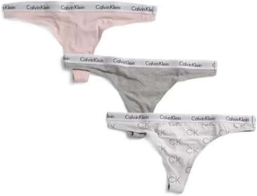 Vista 31 de Calvin Klein Paquete de 3 tanga carrusel B (qp1259-202)/B