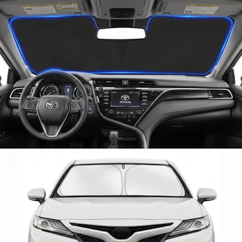 Vista 113 de Parasol para parabrisas para BMW X1 E84 2016-2024 2025, accesorios – Cubierta de parasol para parabrisas de ventana delantera, ajuste personalizado
