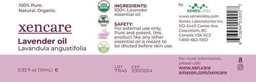 Vista 9 de Aceite esencial orgánico de lavanda USDA 100% puro y natural sin diluir Vegano sin OMG sin crueldad Aromaterapia prémium para baños difusores