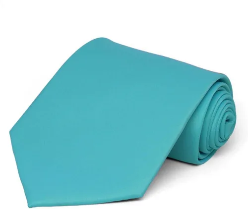 Vista 45 de tiemart Corbata de color sólido para hombre Longitud estándar