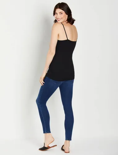 Vista 3 de Motherhood Maternity Womens Scoop Neck Cami Tank Top 3 Pack