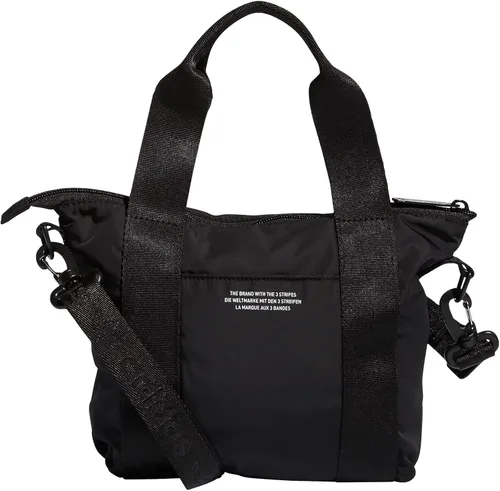 Vista 6 de adidas Originals Mini bolso bandolera de mano, negroblanco, talla única, NegroBlanco, Mini bolso bandolera