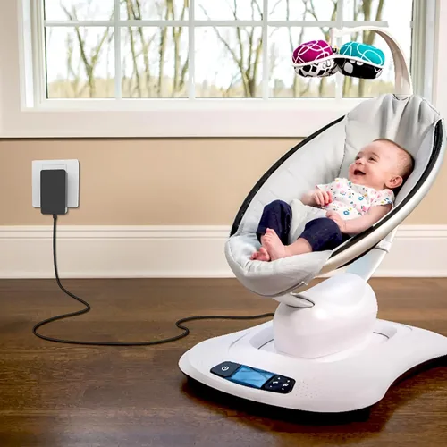 Vista 6 de Cargador adaptador de CA UL 12V 3A para Mamaroo 2 mamaRoo 4, RockaRoo Baby Swing Cable de alimentación
