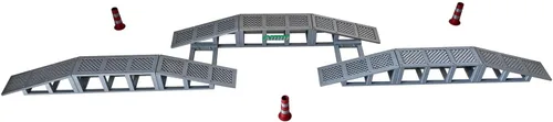 Vista 2 de Puente de modelo de obstáculo de desafío de suspensión de rueda con baches para camión de orugas RC escala 1/18 1/24