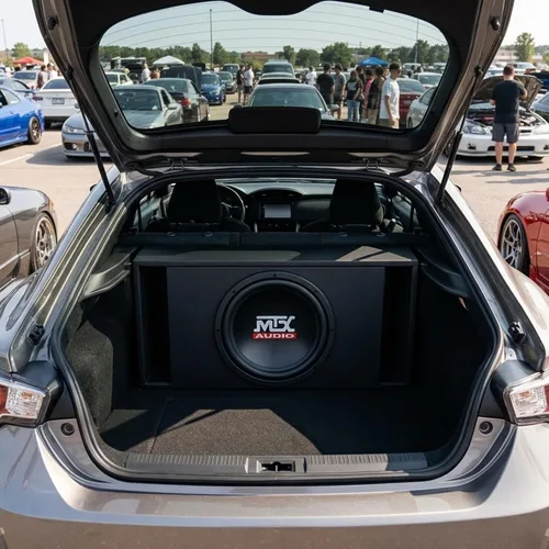 Vista 5 de MTX TN10-04 Subwoofer individual 4-OHM de 10 pulgadas 150 vatios RMS negro