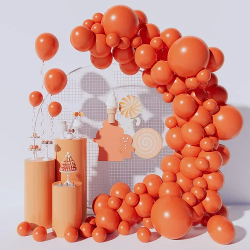 Vista 10 de Kit de arco de guirnalda de globos negros de 130 piezas, diferentes tamaños de 18, 12, 10 y 5 pulgadas, kit de globos de látex para fiesta