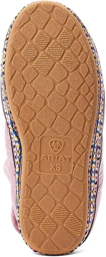 Vista 6 de ARIAT Pantuflas tipo botín Crius cálidas y cómodas para mujer con forro Sherpa
