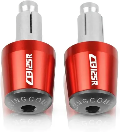 Vista 19 de Motorcycle Motorcycle Accessories Racing Handlebar Hand Grips Handle Bar Ends Cap Plug for CB125R CB125 CB 125 R 125R 2011-2020 2019 Handle