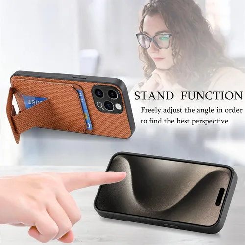 Vista 2 de Compatible with Xiaomi Poco X3 NFC 4G Case,Bracket Kickstand,Compatible with Xiaomi Poco X3 Pro 4G Anti-Fall Shockproof Car Magnetic Protective