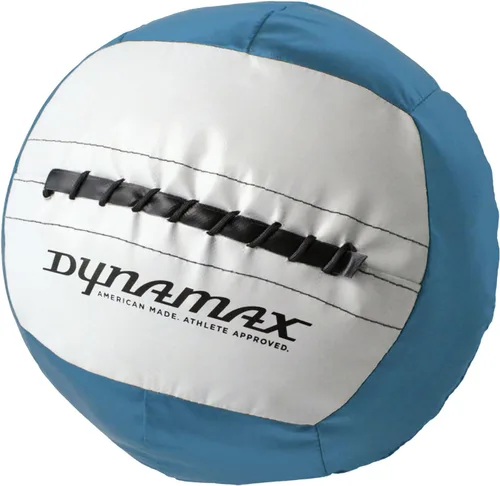 Vista 6 de Dynamax Standard Medicine Ball, 4–30 lb Soft Shell Wall Ball, 14-Inch Weighted Exercise Ball for Strength Training, Core Workouts, Conditioning &