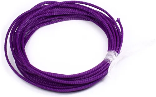 Vista 5 de Othmro Funda de cable trenzado expandible de PET de 16.4 pies, protector de cable flexible de 1/8 pulgadas, funda de organización de cables