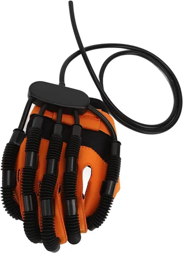 Vista 4 de Guantes de robot de rehabilitación – Guantes de robot de rehabilitación de dedos para recuperación de la función de la mano, soporte para enderezar