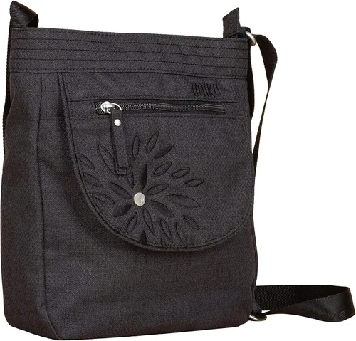 Vista 2 de Haiku Jaunt - Bolsa cruzada de viaje ecológica con bloqueo RFID