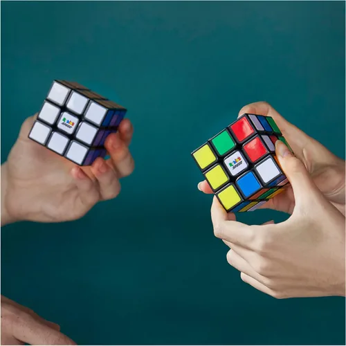 Vista 9 de Cubo Rubik, cubo de velocidad magnético 3x3, rompecabezas para resolver problemas, rompecabezas clásico de emparejamiento de colores, juguete Nueva